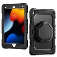 thumbnail image 2 of for iPad 9th/8th/7th Generation 10.2 inch Case, 360 Rotating Shockproof Cover with Stand, Handle, Shoulder Strap, Black, 2 of 7