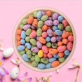 thumbnail image 6 of S SERENABLE 100 Pieces Foam Easter Eggs Fake Eggs Supplies DIY Decor Decorative Party Holiday Activity Artificial Foam Eggs Colorful Eggs 1.8cmx2.5cm, 6 of 8