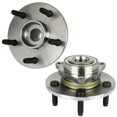 CCIYU 515072 Wheel Hub and Bearing Assembly Replacement For fit Ram 1500 2002-2008 2-Wheel ABS Except Mega Cab Wheel Hubs 5 Lugs (2)