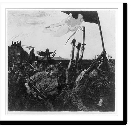 Historic Print Aufruhr (Uprising) 16 x 20