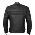 thumbnail image 7 of New AXE Men's Leather Jacket Motorcycle CE Armor Biker Street Cruiser Safety All Black XL, 7 of 7