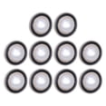 thumbnail image 2 of 10pcs Round Shaped Button Pearl Handcraft Tools Coat Clothes Button DIY Sewing Buttons for Decor Use (10#Pattern, 40L=25.0 MM), 2 of 8