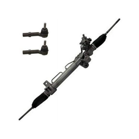 Front Steering Rack and Tie Rod End Kit - Compatible with 2007 - 2016 GMC Acadia 2008 2009 2010 2011 2012 2013 2014 2015