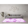 thumbnail image 3 of Ahgly Company Indoor Rectangle Abstract Purple Modern Area Rugs, 7' x 10', 3 of 4
