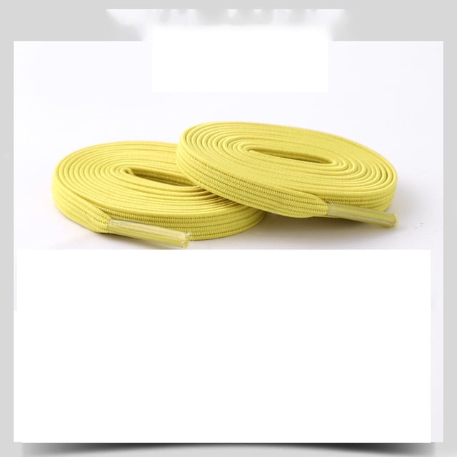 No Tie Elastic Shoelaces, With Magnetic Shoe Laces Lock - One Size Fits All Kids & Adult(Yellow)