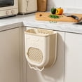 thumbnail image 5 of Collapsible Trash Can Camping Wall Mounted Household Foldable Trash Can Kitchen Folding Trash Can Hanging Plastic Telescopic Storage Bin, 5 of 6