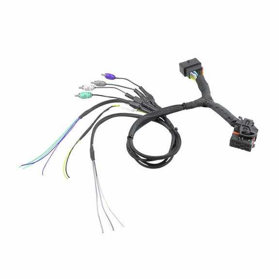 2014-2023 Harley Davidson Radio T-Harness Kit 4CH Inputs with Load Resistor  4CH Outputs - MSTLINK