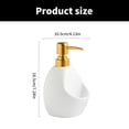 thumbnail image 3 of BQBQERT Ceramic Soap Dispenser Pump Bottles Perfect For Office, School, Travel Hand Washing Need Portable Liquid Dispenser, 3 of 20