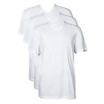 thumbnail image 1 of Camiseta Columbia, 3 unidades, algodón, cuello en V, para hombre, color blanco, talla L, 1 of 2