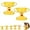 2 pcs-ABS, variante sur Bol pour Chat Réglable, Plat d'Alimentation Surélevé à 30° avec Support Incliné/bols Empilables/cinq Niveaux de Hauteur Réglables pour Chats et Chatons, Ensemble Ergonomique pour Nourriture et Eau pour Animaux (ABS)