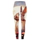 thumbnail image 4 of MKLEKYY Leggings de yoga para mujer, pantalones de yoga deportivos casuales con estampado de conejito de Pascua colorido para mujer, leggings de moda, 4 of 4