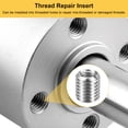 thumbnail image 7 of Uxcell 6pcs Thread Repair Inserts M14 x 2 Male to M10 x 1.5 Female Thread 16mm Long Stainless Steel Reducing Nuts Metric Self Tapping Sleeves, 7 of 7