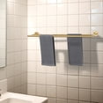 thumbnail image 2 of WOWOW 32 in. Stainless Steel Double Towel Bars for Bathroom, Wall Mount Towel Holder in Gold, 2 of 6