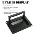 thumbnail image 3 of unbranded Door Pull Handle De Zinc Negro Para Puertas Y Contenedores Con Estructura Profesional Y Duradera, 3 of 7