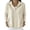 Beige, variant on Women Plus Size Cardigan Sweater Loose Zip Up Sweater Collared Long Sleeve Solid Color Fall Casual Outerwear Purple 3XL