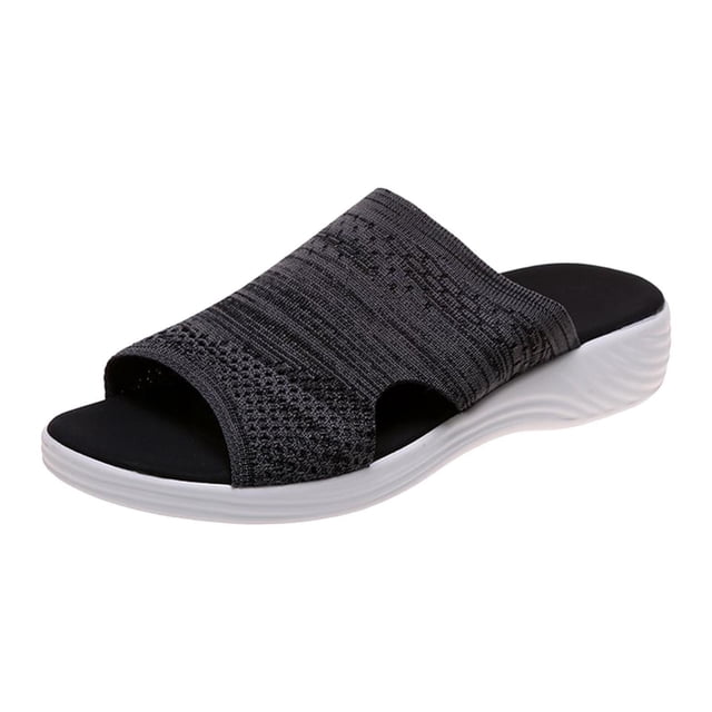 Amzcrzy Zapatos de mujer,Zapatos de mujer,Zapatillas de mujer, Sandalias y pantuflas casuales de mujer de nuevo estilo con suela plana para exteriores Sandalias Mujer Zapatillas De Casa