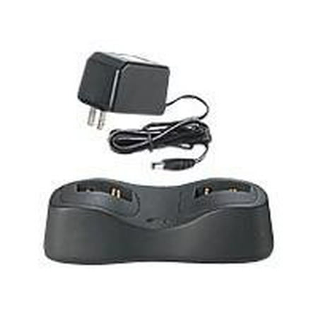 Cobra FA CR - Charging stand - black - for microTALK FRS-100, FRS-110, FRS-220, FRS-300, FRS-305, FRS-310, FRS-80