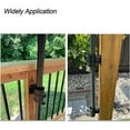 thumbnail image 3 of Umbrella Stand Umbrella Clamp Mount Bracket for Deck Railing, 2Pcs, 3 of 8