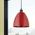 thumbnail image 2 of Innovations Lighting - Plymouth Dome - 1 Light Cord Hung Mini Pendant In, 2 of 2