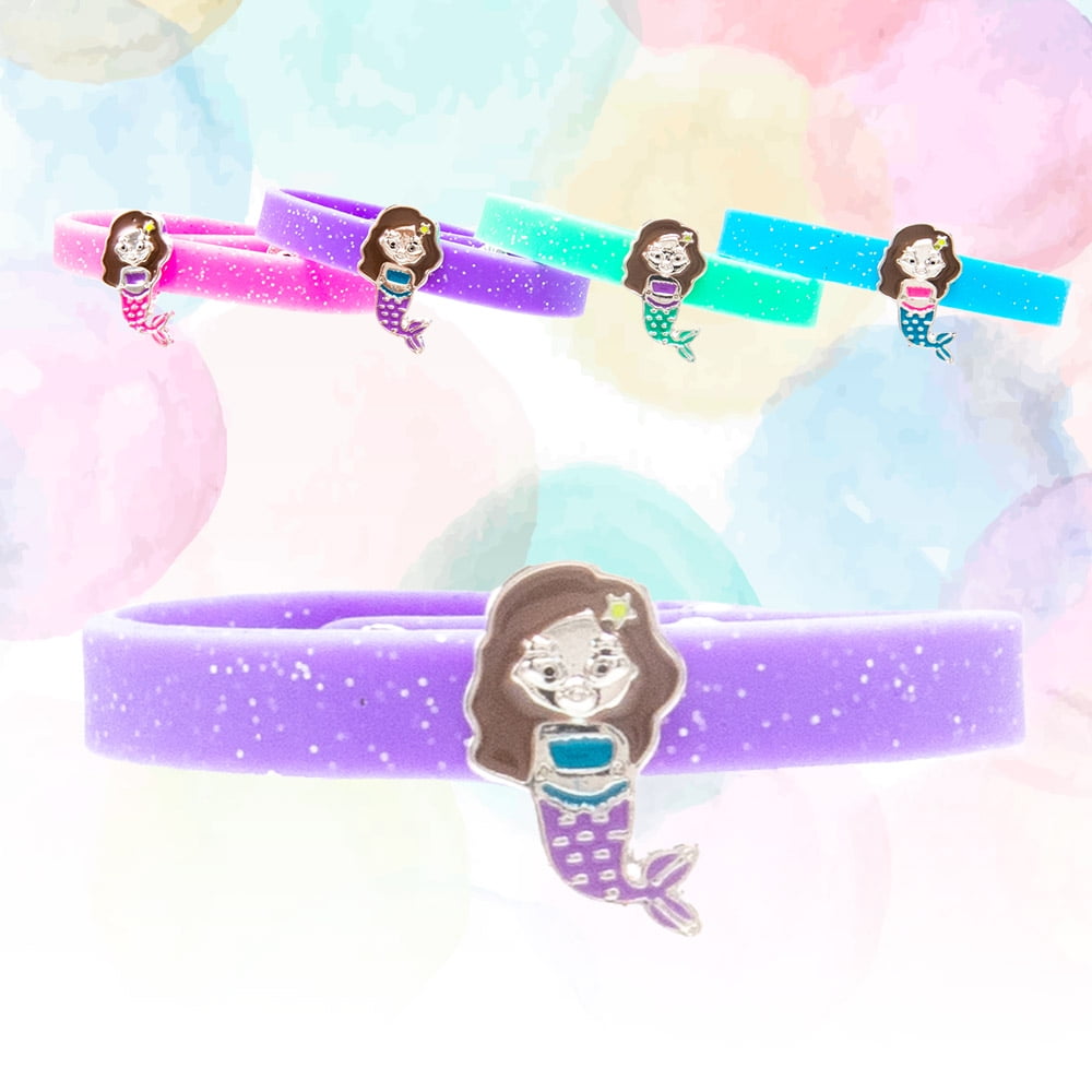 Frozen Children's Cute Bracelet Girls Anime Elsa Snow White Bracelet Beaded  Jewelry Baby Bracelet Jewelry Fashion Birthday Gifts