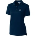 thumbnail image 2 of Women's Cutter & Buck Navy New Hampshire Wildcats Advantage DryTec Tri-Blend Pique Polo, 2 of 3