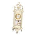 thumbnail image 1 of Reloj de Pared para Casa de Muñecas 1:12, Modelo de Reloj de Estilo Vintage, Juego de Miniaturas, Modelo de Muebles Delicados, Accesorios de Decoració Beige CUTICAT Reloj de casa de muñecas, 1 of 8