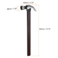 thumbnail image 2 of Uxcell Straight Rip Claw Hammer 25oz Round Head with Magnetism for Nail Hammering and Pulling,Brown, 2 of 6