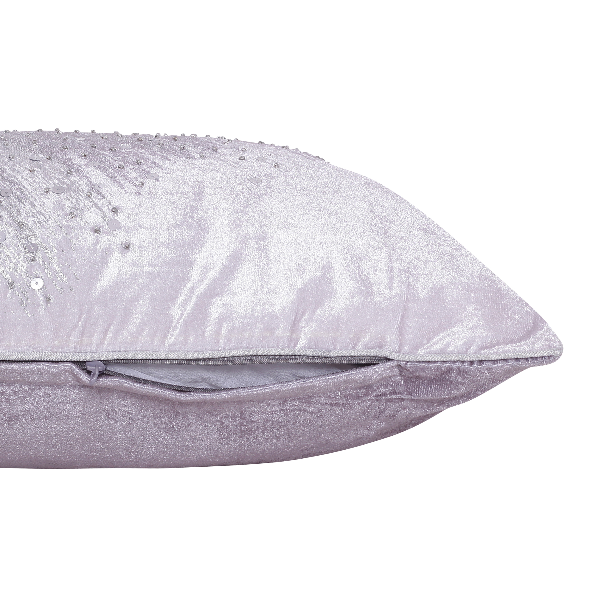 Harlow Hill Demi 16" x 24" Gray/Silver Geometric Polyester Adult Decorative Throw Pillow Cover