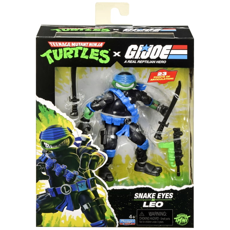 Teenage Mutant Ninja Turtles x G.I. Joe: Snakes Eyes x Leo