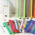 thumbnail image 5 of 20 Pcs Small File Bag Zipper Pouches Small File Bag Clear Travel Pouches, 5 of 8