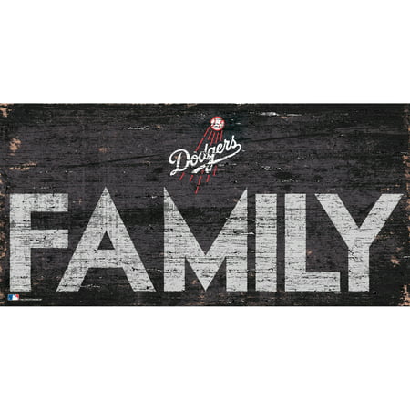 Los Angeles Dodgers 12'' x 6'' Family Sign - No