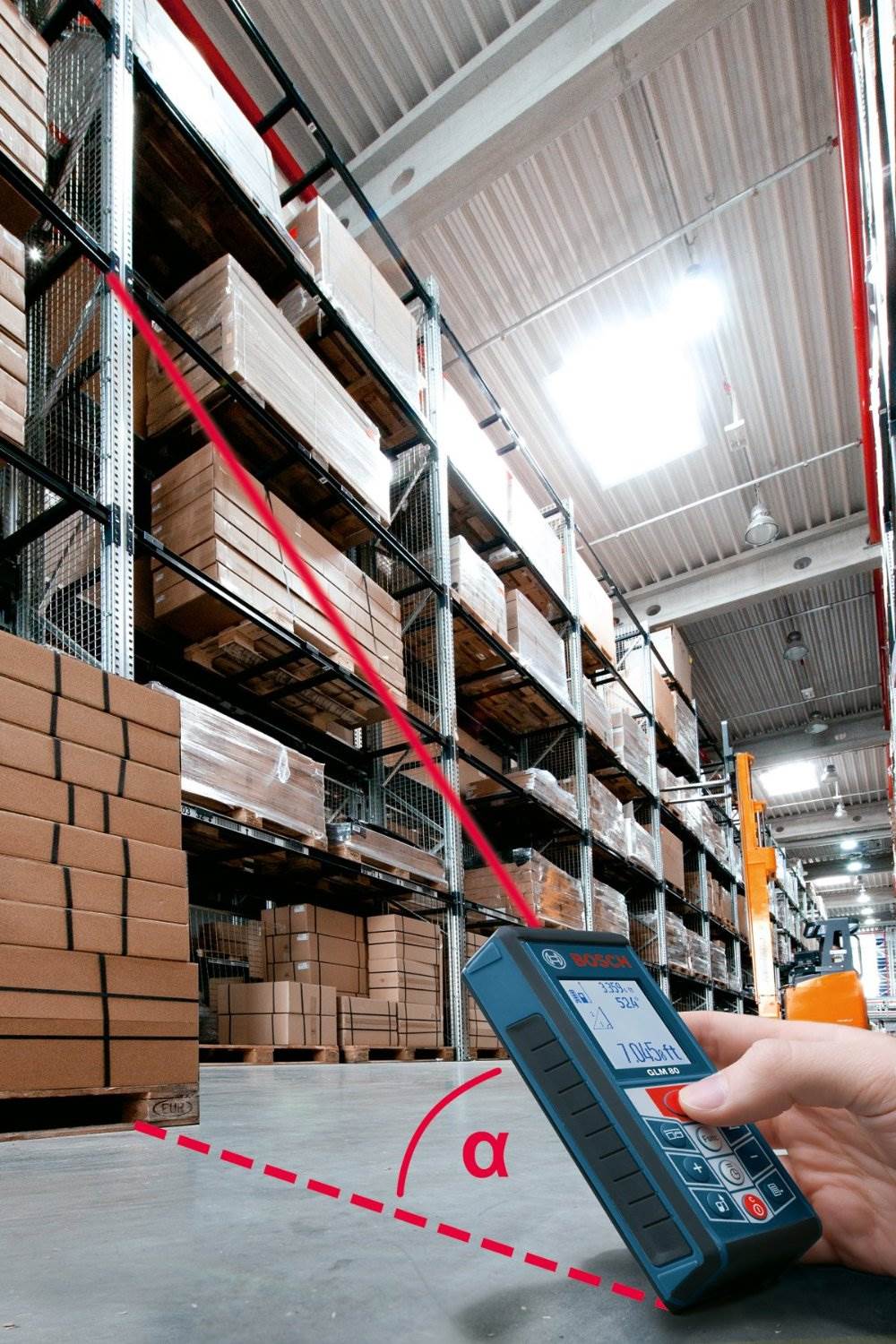 Bosch Glm 80 265 Ft Lithium Ion Laser Distance Measure Walmart