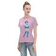 thumbnail image 4 of T-Shirt Basique à Manches Courtes pour Femmes Sailor Moon Mizuno Ami, 4 of 6