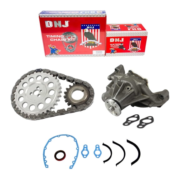 DNJ TK3104BWP Timing Chain Kit with Water Pump Fits Cars & Trucks 91-93 Buick 5.0L V8 OHV 16V