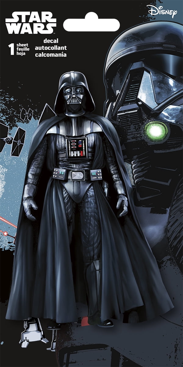 Star Wars Darth Vader Adult Size Mask 4 PKS Stickers for sale online 