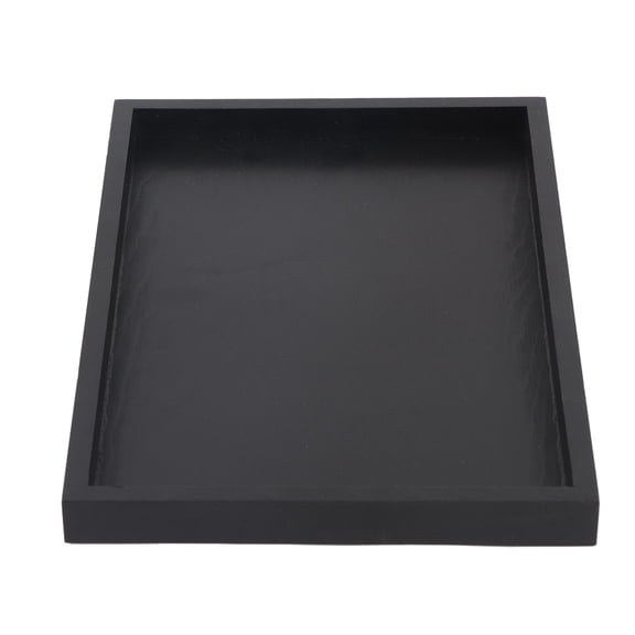 Rectangle Shape Solid Wood Tray with Raised Edges Tea Coffee Snack Food Meals Serving Tray Plate Restaurant Trays for Hotels, Coffee Shops[30*20*2cm]