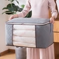 thumbnail image 3 of Bolsa de almacenamiento Bolsa de almacenamiento grande Bolsa a prueba de polvo Bolsa de almacenamiento de ropa gruesa Bolsa de almacenamiento de ropa de jardín de infantes Ropa de cama Bolsa de, 3 of 3