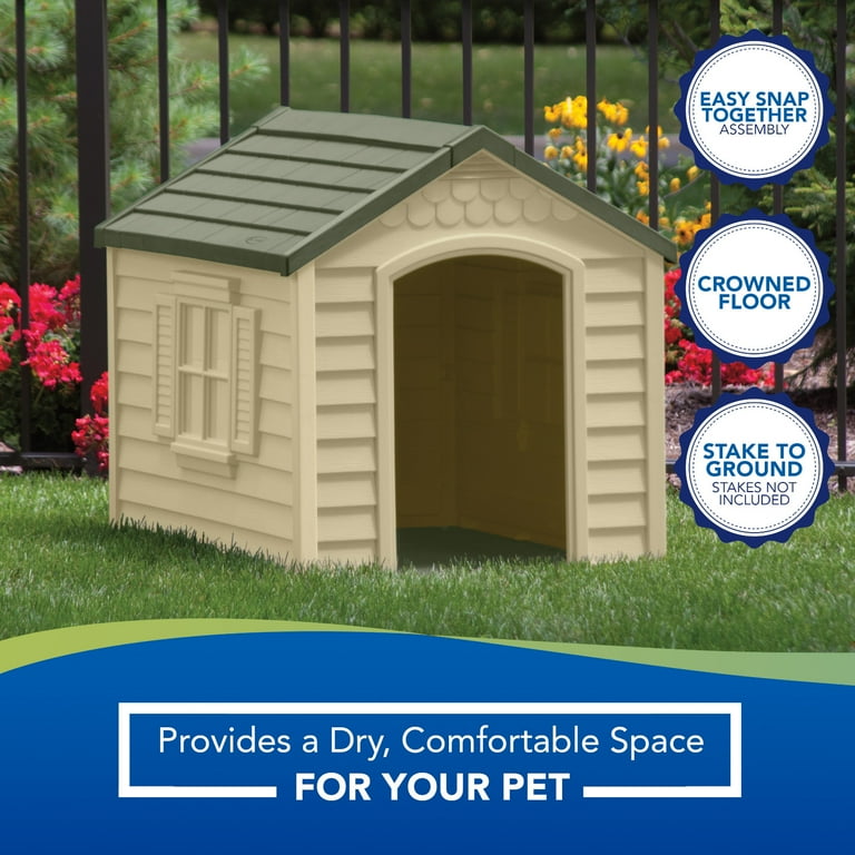 Suncast dog hotsell house walmart