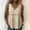 *Beige, variant on Women's V Neck Sleeveless Cutout Peplum Tank Top,Solid Color Casual Tunic Blouse Purple,Women's Plus L