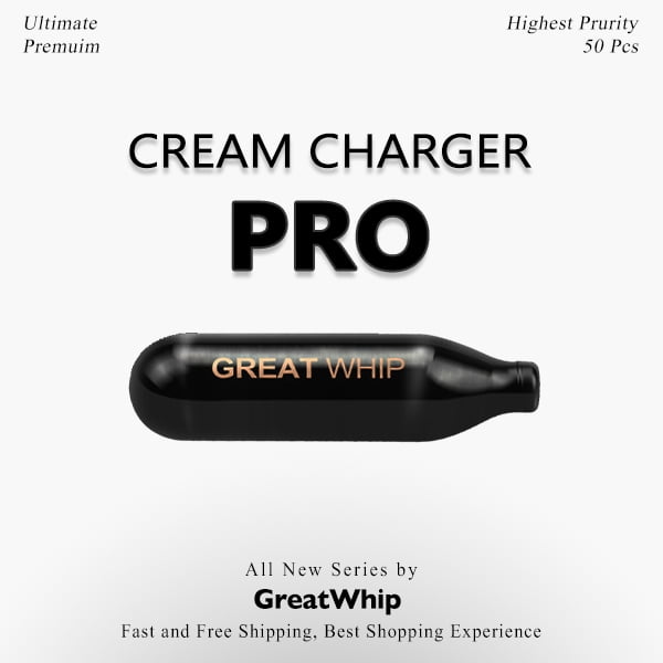 GreatWhip 1 Box Whipped Cream Charger N2O Cartridges 8 garm Nitrous Oxide Chargers(600 Count