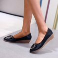 thumbnail image 3 of Vedolay Summer Loafers Women's Slip-On Loafer Comfort Hook and Loop Work Shoes,Gray 10, 3 of 5