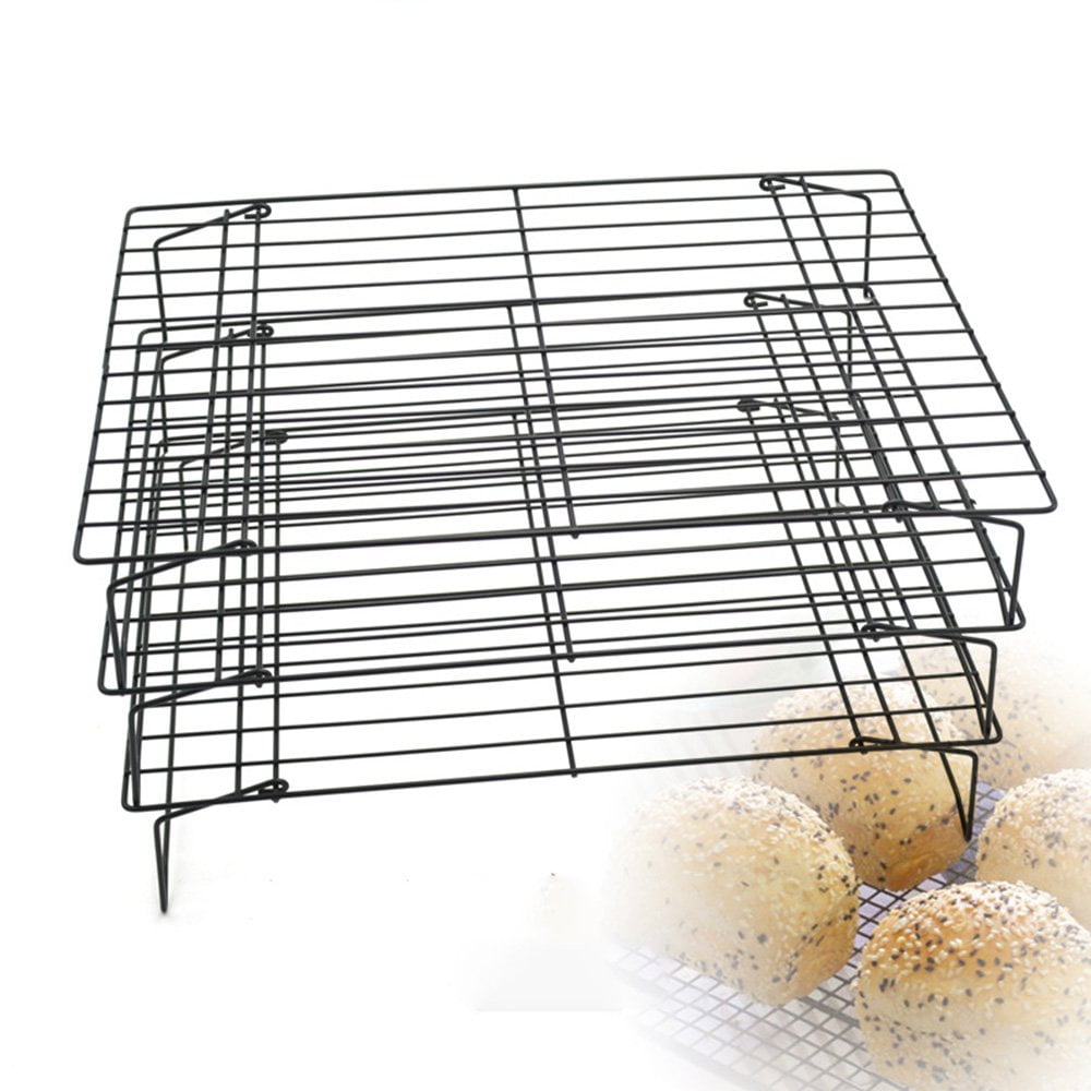 3 Tier Foldable Cooling Rack Expandable &amp; Collapsible Cookie Cooling
