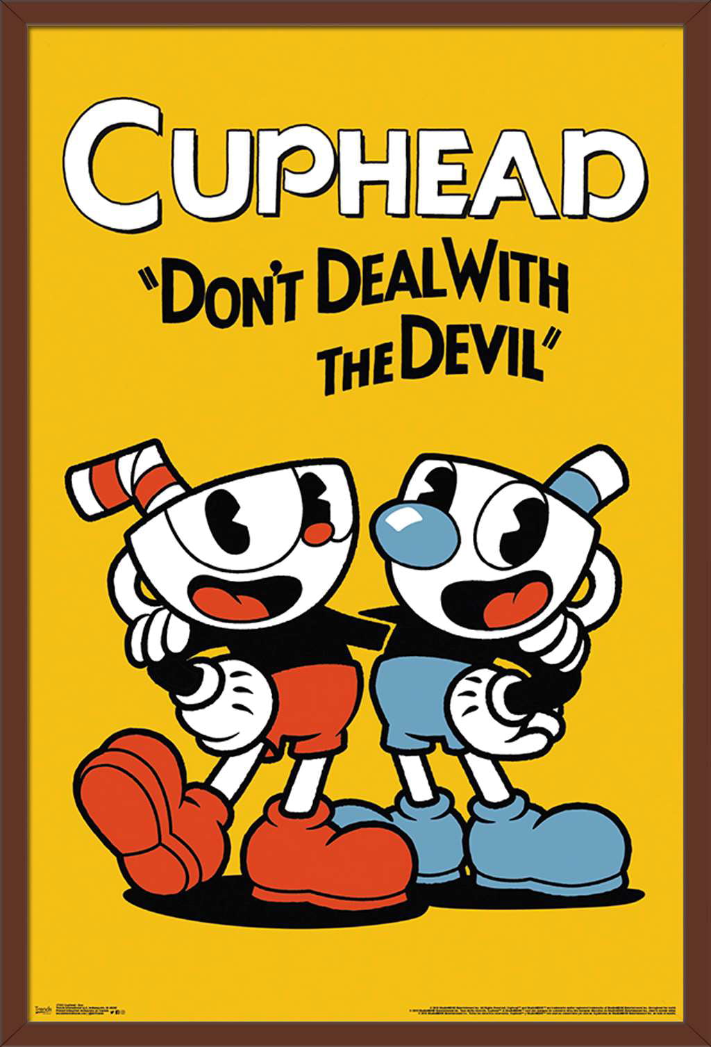 Cuphead: Don't Deal With The Devil - Duo Poster - Walmart.com - Walmart.com