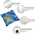 thumbnail image 4 of Nawypu Throw Pillow Cover - Morning Glory Blue Flower Nature Flower Floral,Set of 2, 4 of 6