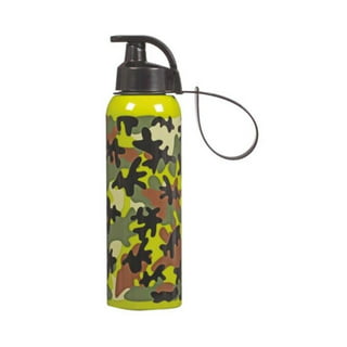 Forest Green Camo Kids Water Bottle with Silicone Straw Insulated Stainless  Steel with Straw Lid BPA…See more Forest Green Camo Kids Water Bottle with