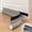Gray, variant on AIDAPLAY 2 Packs Single Sided Door Draft Stopper, 37" Weather Stripping Seal with 1.2“ Diameter Foam for Interior Exterior Doors Garages and Bathrooms, White