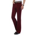 thumbnail image 3 of YM YOUMU Men Corduroy Flared Pants Trousers Slim Fit 60s 70s Vintage Bell Bottom, 3 of 7