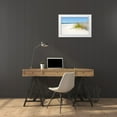 thumbnail image 3 of Braun Studio 32x22 White Modern Wood Framed Museum Art Print Titled - Plage V, 3 of 4