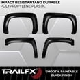 thumbnail image 4 of TrailFX Fender Flare TFC3001S TFX Fender Flares; Pocket Style; Extended Tire Coverage; Black Smooth Paintable Finish; Injected Polypropylene, 4 of 7