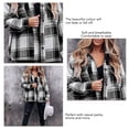 thumbnail image 5 of Camisa a cuadros para mujer, camisa a cuadros para mujer, abrigo, camisa con botones, abrigo a cuadros, eficiencia óptima, 5 of 5